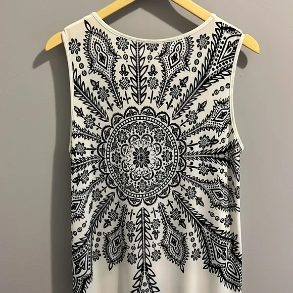 ABSTRACT A-LINE DRESS (10) - Picture 6 of 11